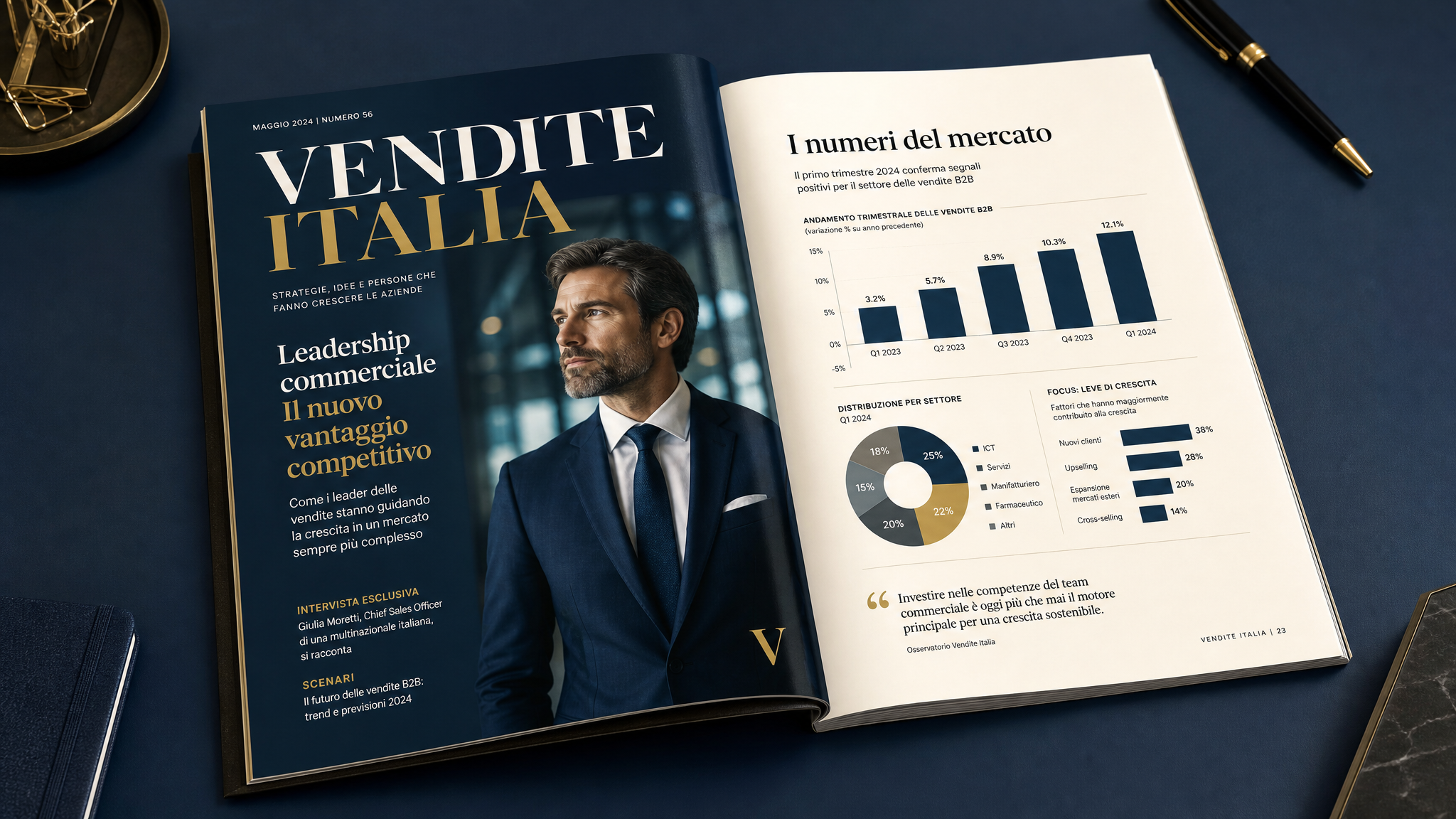 Vendite Italia — Rivista aperta con contenuti esclusivi per venditori